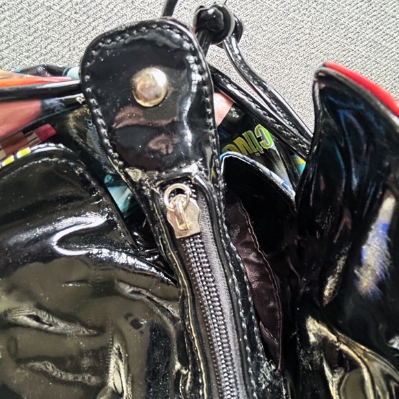 Vintage Temptations Vinyl Shoulder Magazine Bag Purse - Picture 10 of 10